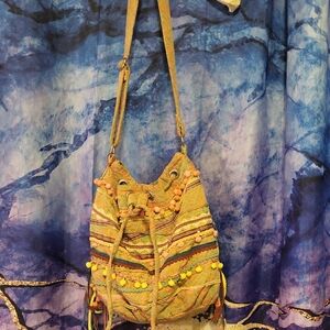 Ecote Colorful Boho Shoulder Bag